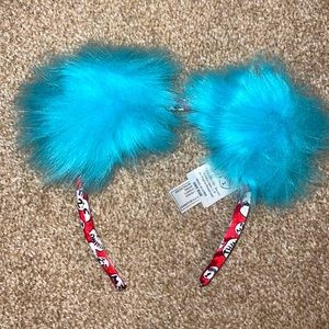 Faux Fur Thing One and Thing Two Headband - Dr. Seuss